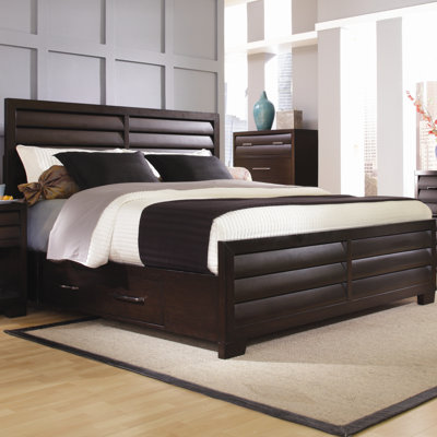 Tangerine Storage Panel Bed by Pulaski Furniture -image