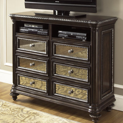 Reflexions 6 Drawer Media Chest by Pulaski Furniture -image