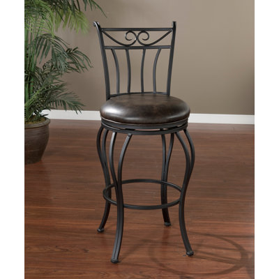 American Heritage Arvada Bonded Leather Stool