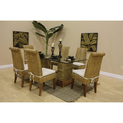 Hospitality Rattan Sea Breeze 7 Piece Dining Set