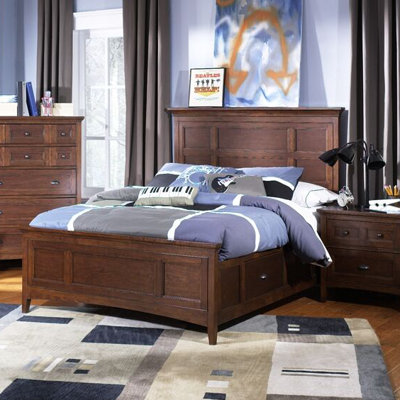 Riley Panel Bed by Magnussen Furniture -image
