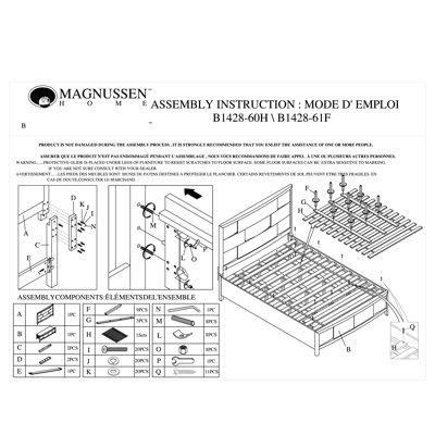 Magnussen Furniture Nova Platform Bed