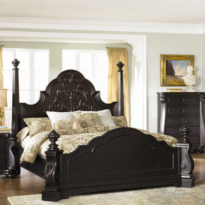 Click To Image : Vellasca Four Poster Bedroom Collection by Magnussen Furniture Now