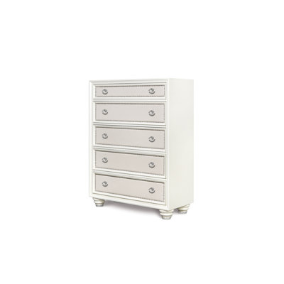 Diamond 5 Drawer Chest by Magnussen Furniture -image