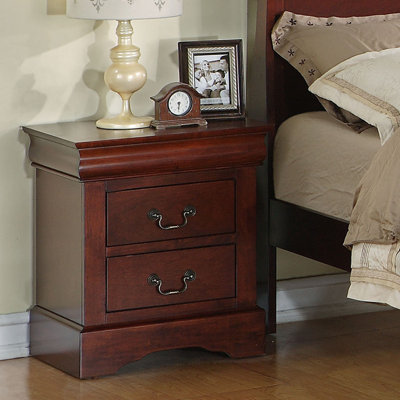 Click To Image : Lewiston Standard 2 Drawer Nightstand by Standard Furniture Now