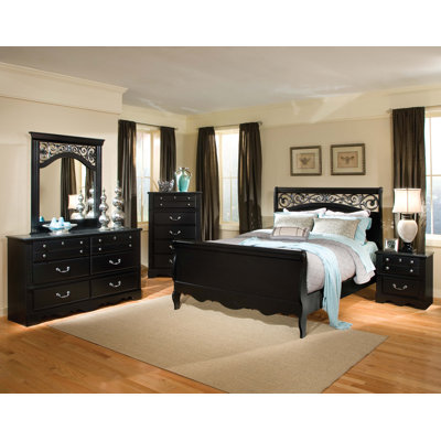 Standard Furniture Madera Sleigh Bed