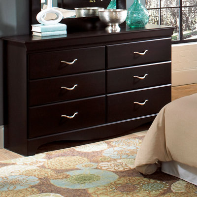 Crossroads 6 Drawer Dresser by Standard Furniture -image