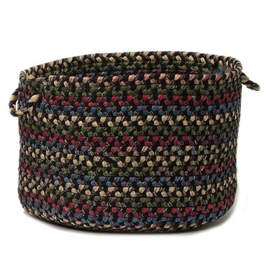 Colonial Mills Midnight Braided Utility Basket