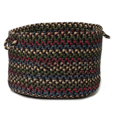 Colonial Mills Midnight Braided Utility Basket