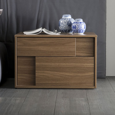 Cloud Square Right 2 Drawer Nightstand by Rossetto USA -image