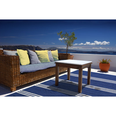 Momeni Veranda Maritime Blue Rug