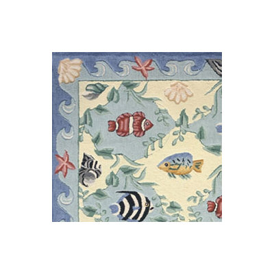 Momeni Coastal Blue Novelty Rug