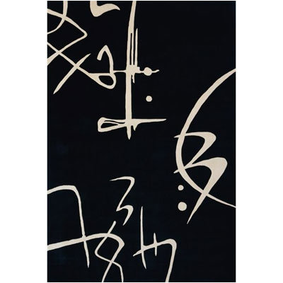 Momeni Koi Black Rug