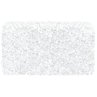 The Rug Market Shaggy Raggy White Rug