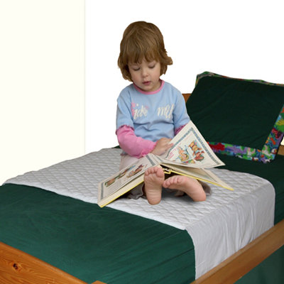 Mom Innovations Saddle Style Mattress Pad for Twin Bed