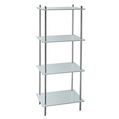 Smedbo Outline Bathroom Shelf in Polished Chrome