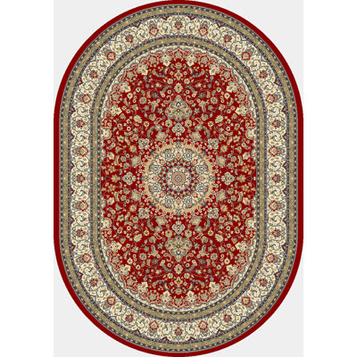 Dynamic Rugs Ancient Garden Red/Ivory Rug
