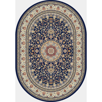 Dynamic Rugs Ancient Garden Blue/Ivory Rug