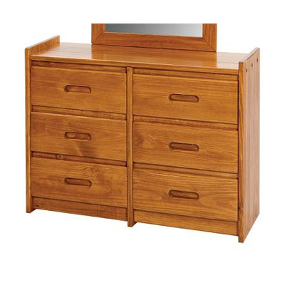 Sunset Trading Rustic 6 Drawer Dresser