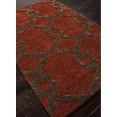 Jaipur Rugs City Red/Orange Geometric Rug
