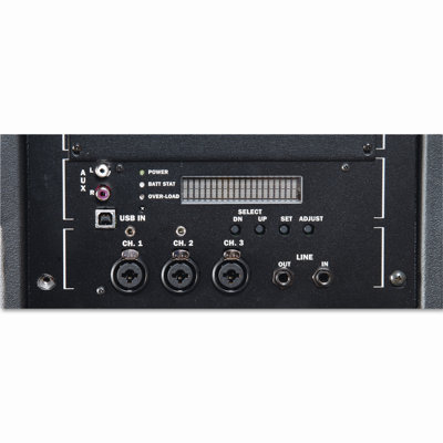 AmpliVox Sound Systems Portable Wireless Digital Travel Partner Public Address System, Black