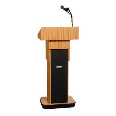 AmpliVox Sound Systems Executive Sound Column Lectern