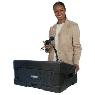 AmpliVox Sound Systems AmpliPod Podium PA