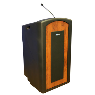 AmpliVox Sound Systems Pinnacle Full Height Lectern
