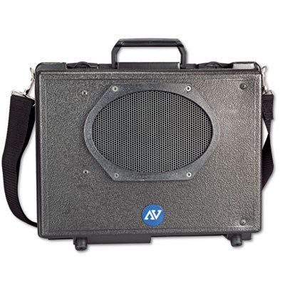 AmpliVox Sound Systems Audio Portable Buddy Professional PA System w/Pro Wired Mic & 15-ft. Cable