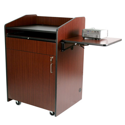 AmpliVox Sound Systems Wired44" Multimedia Presentation Podium