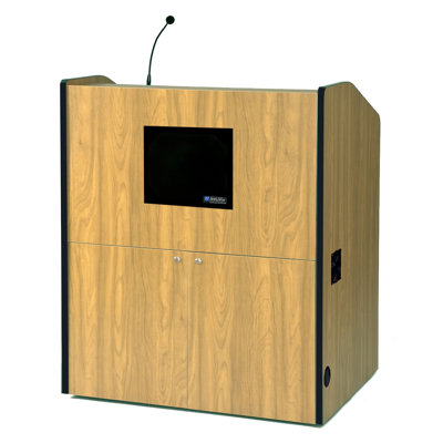 AmpliVox Sound Systems Typr30" Multimedia Smart Podium