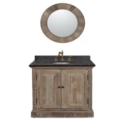 InFurniture 37quot; Single Bathroom Vanity Set