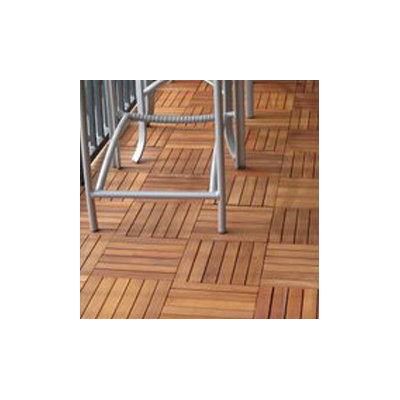 Vifah FSC-Certified FSC Eucalyptus Hardwood / 1 Box of 10 Tiles