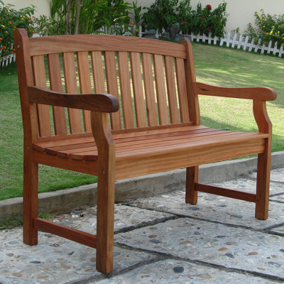 Vifah Outdoor Furniture Wood Garden Bench