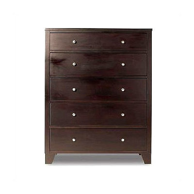 Click To Image : 500 Series with Metal Knobs 5 Drawer Chest by LifeStyle Solutions Now