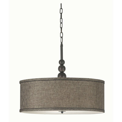 Kenroy Home Margot 3 Light Drum Pendant