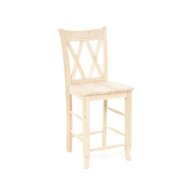 International Concepts 24" Double "X" Stool
