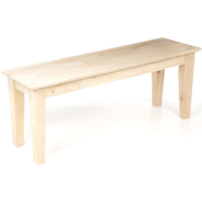 International Concepts Wooden Shaker Bench