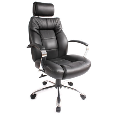Comfort Products Commodore II Oversize High-Back Leather Executive Chair