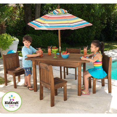 KidKraft Kids' 6 Piece Table and Chair Set