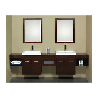 Ronbow 94.1" Shelf Bridge Wall Mount Bathroom Vanity