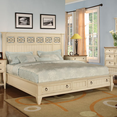 Wynwood Furniture Garden Walk Panel Bed