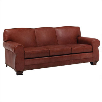 Distinction Leather Hampton Leather Sleeper Sofa and Chair Set