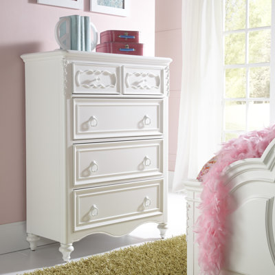 Sweet Heart 5 Drawer Chest by Samuel Lawrence -image