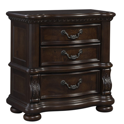 San Marino 3 Drawer Nightstand by Samuel Lawrence -image