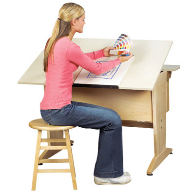 Diversified Woodcrafts Drafting and Drawing Table