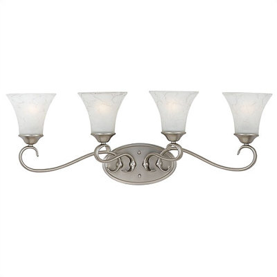Quoizel Duchess Vanity Light in Antique Nickel