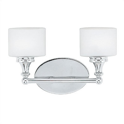 Quoizel Quinton  Bath Sconce in Polished Chrome