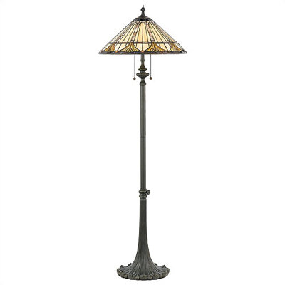 Quoizel Genevieve Tiffany Floor Lamp