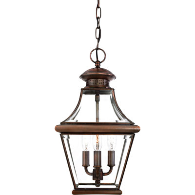 Carleton 3 Light Outdoor Wall Lantern